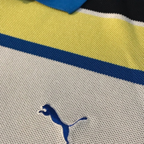 Puma Cobra Golf XL Large Stripe Polo - Picture 2 of 5